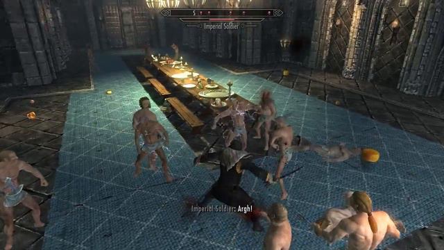 Skyrim (PC) - Gangbang Gone Wrong?