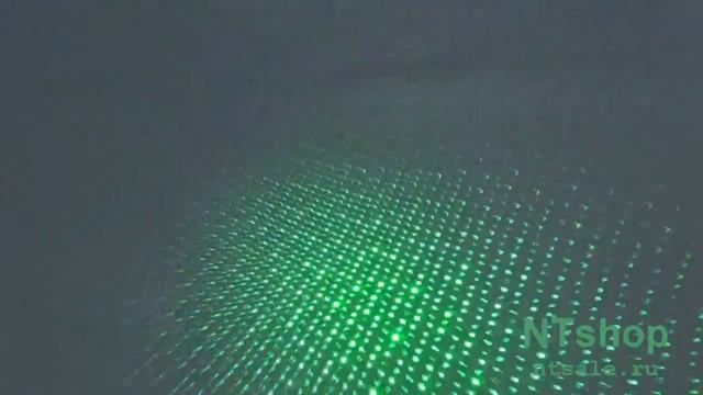Лазер зелёный 5mW 532nm + проектор звёздного неба | Green laser star projector смотреть онлайн