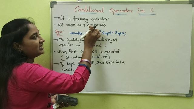 C-Language || Class-37 || Conditional or Ternary Operator in C || Telugu Scit Tutorials смотреть онлайн