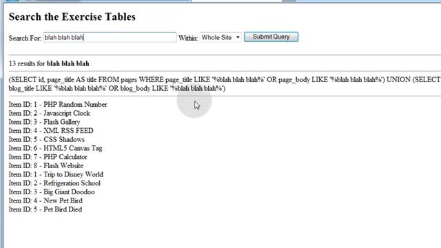 4. MySQL PHP Search Programming : SQL MATCH AGAINST Fulltext Search Syntax UNION Tutorial смотреть онлайн