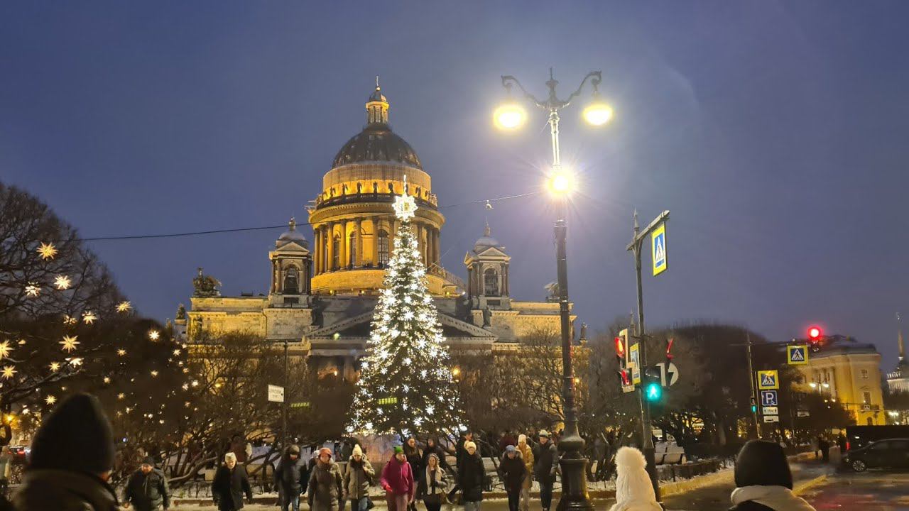 Санкт-Петербург. Новый год к нам мчится. смотреть онлайн