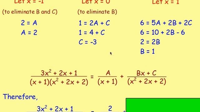 1.3 Partial Fractions 3 : Irreducible Quadratic – Advanced Higher Maths Lessons @MrThomasMaths SQA смотреть онлайн