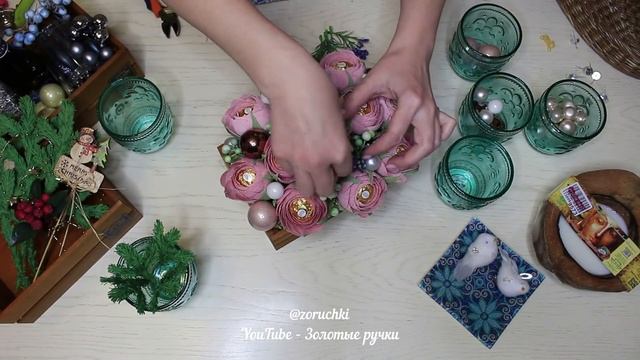 3 ИДЕИ новогодних БУКЕТОВ из гофрированной бумаги и деревянных ящиков / WILDBERRIES от Gift’n’Home смотреть онлайн