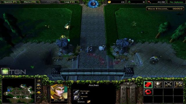 Warcraft 3 custom campaign Aliza's journey - Beginning part 6 смотреть онлайн