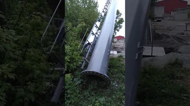 Установка опоры сотовый связи. смотреть онлайн