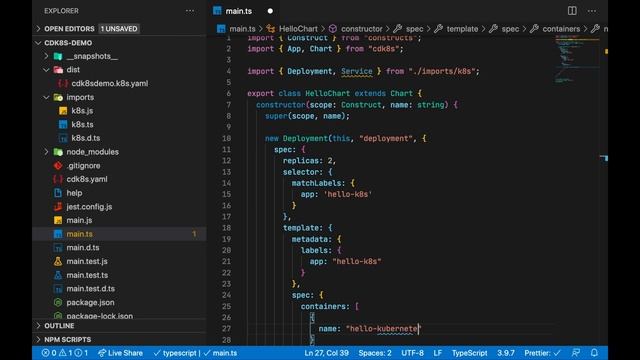 Learning cdk8s - A quick intro (Kubernetes) смотреть онлайн