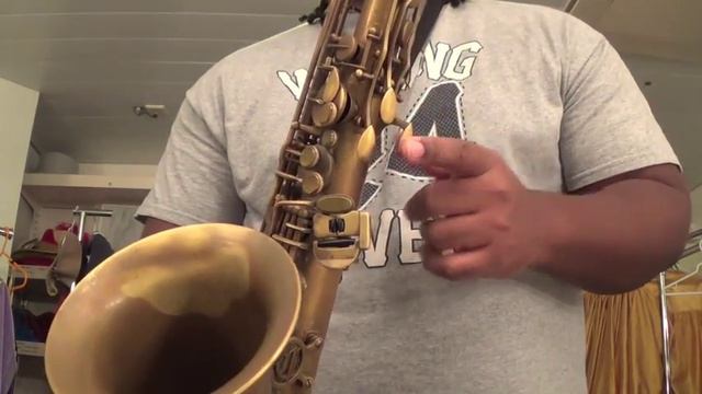 Tenor Sax Altissimo Bb Blues Scale 4 Octaves смотреть онлайн