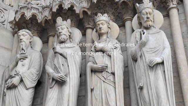 Le temps des cathédrales (Plamondon/Cocciante) смотреть онлайн