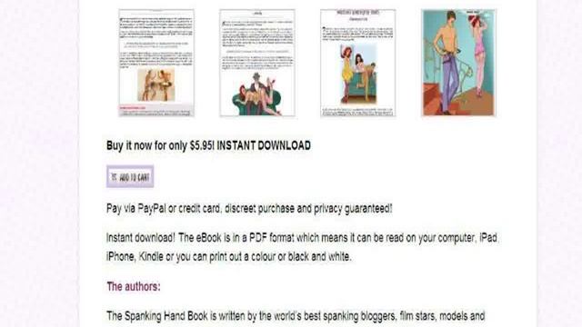 "The Spanking Hand Book The Authoritative Guide To Adult Discipline" смотреть онлайн