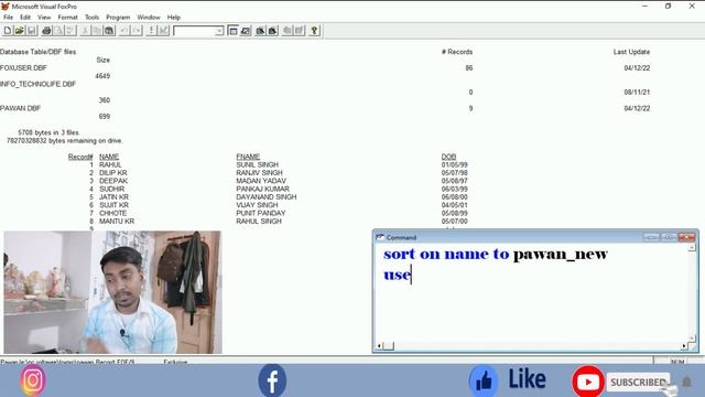 How to Data Sort in FoxPro| Data Sorting | A to Z (Ascending) |#Info_TechnoLife смотреть онлайн