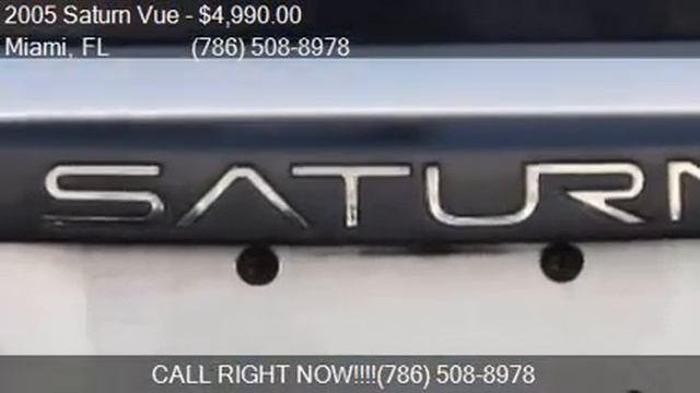 2005 Saturn Vue Base for sale in Miami, FL 33157 at 305 Auto смотреть онлайн