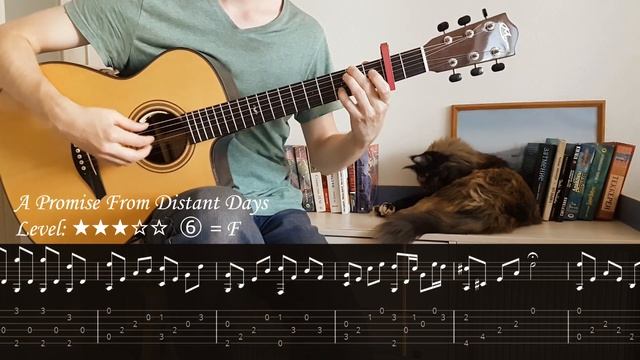 A Promise from Distant Days - Everlasting Summer guitar + tabs смотреть онлайн