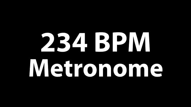 234BPM Metronome Beat - MP3 Metronome смотреть онлайн