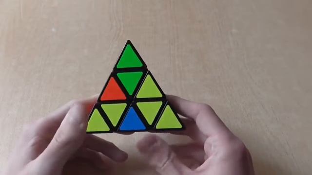 Как собрать пирамидку 3х3 (1 часть) смотреть онлайн