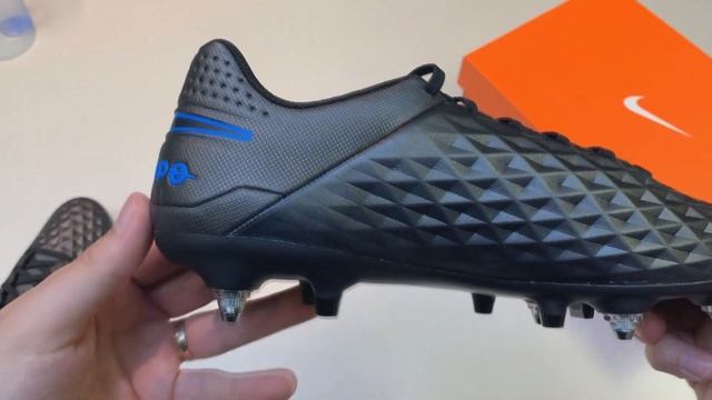 Nike Legend 8 Academy SG-Pro Anti-Clog Under The Radar - Black/Blue Hero смотреть онлайн