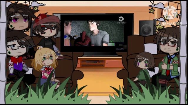 | Afton and Emily react to FNAF The Hidden Lore 1 | Episode 1 - 7 | FNAF | Gacha Nox| смотреть онлайн