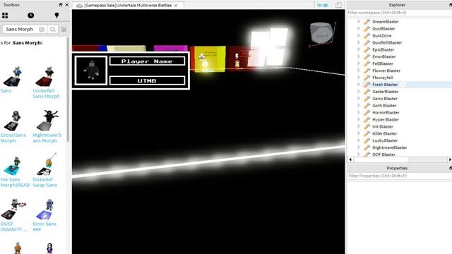 HOW TO MAKE A GAME LIKE SANS MULTIVERSAL BATTLES - PART 1 | Roblox Studio Tutorial смотреть онлайн