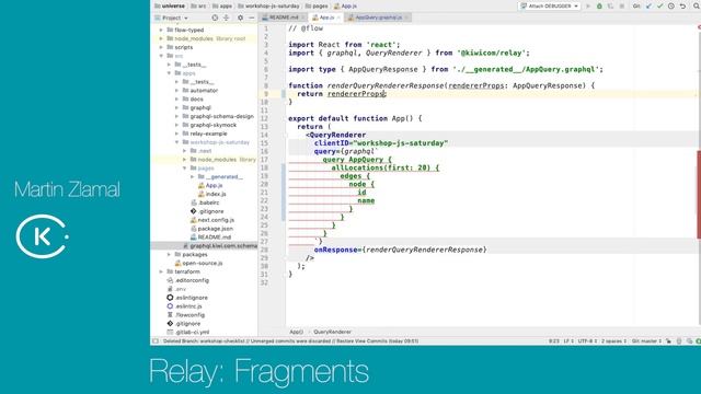 JS Saturday: Martin Zlamal on Relay fragments смотреть онлайн