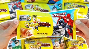 ЛИГА СПРАВЕДЛИВОСТИ Круассаны ЧИПИКАО фишки СУПЕРГЕРОИ DC Chipicao surprise unboxing НОВИНКА!