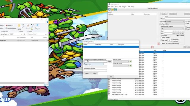 TMNT: Shredders Revenge - Wide Screen для Широкоформатных Мониторов на типа 21:9 ИГРА ВО ВЕСЬ ЭКРАН смотреть онлайн