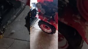 Снегоуборочная приставка СП-60 Целина. Рвет ремень.