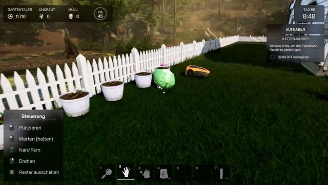 GARTEN SIMULATOR : #34 Terrassen Bau beginnt | Garden Simulator смотреть онлайн