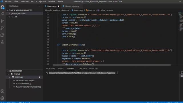Cursó Express de python - Clase 8 - Conexión a Bases de Datos SQLite + python смотреть онлайн