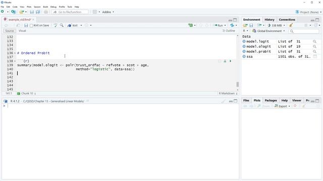Chapter 13 Video 7 - Ordered Probit Model in R смотреть онлайн