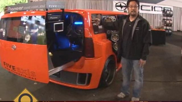Scion XB DJ Booth Car from Five Axis смотреть онлайн