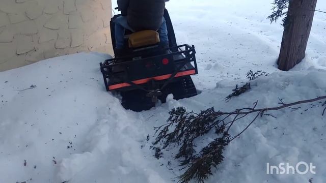 Just bought a 1985 POLARIS GRIZZLY AKTIV SNOWMOBILE WITH 540 YAMAHA MOTOR смотреть онлайн