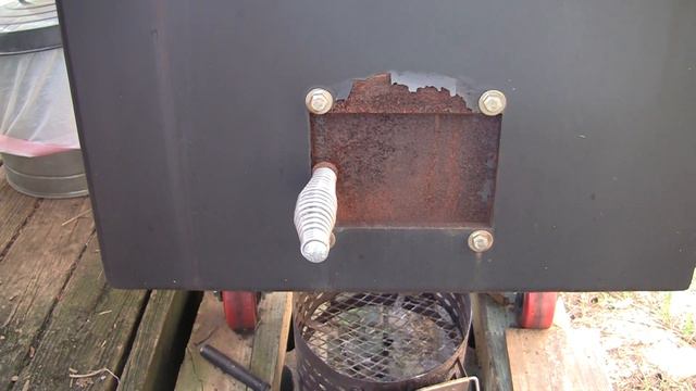 Rotisserie Chicken On The Lone Star Grillz Offset Smoker смотреть онлайн