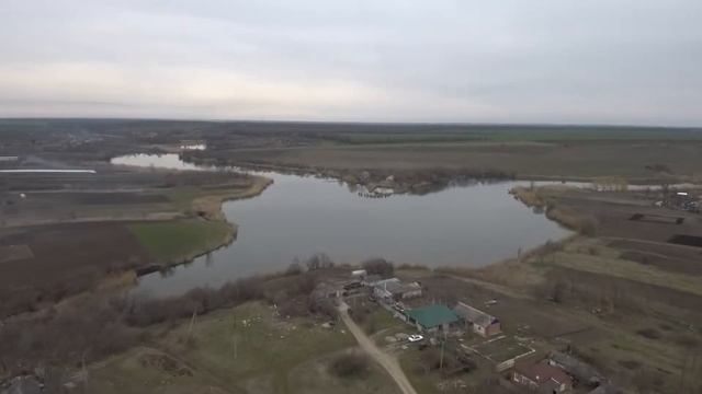 Xiaomi Mi Drone 4k  полет над станицей Новолабинская Усть-лабинского района Краснодарского края