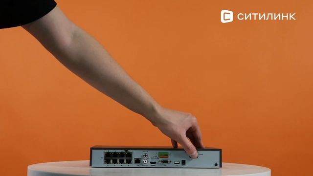 Обзор Видеорегистратора NVR HIWATCH DS-N308P | Ситилинк смотреть онлайн