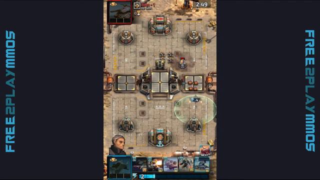Warzone : Clash of Generals Gameplay Android / iOS смотреть онлайн