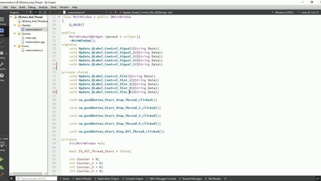 Qt C++ Concurrent Application Tutorial | Qt QThreadPool | Qt MultiThreding | Asynchronous Tasking
