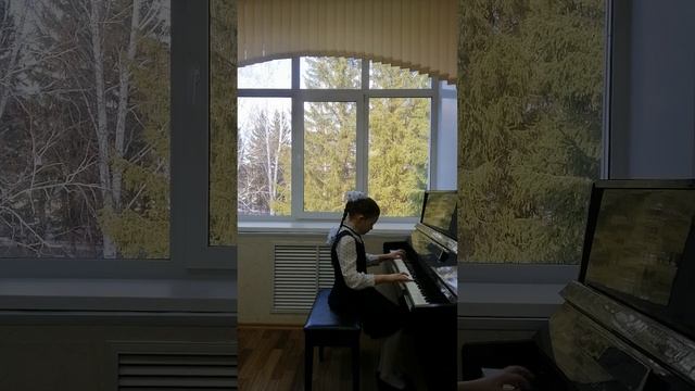 "Вальс петушков" И. Стрибогг. Исполняет Гаденова Милана, учащаяся 2 класса фортепиано смотреть онлайн