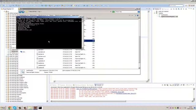 Как создать мод для MineCraft. Forge. 6 часть. Готовый мод. 1.5.2 смотреть онлайн