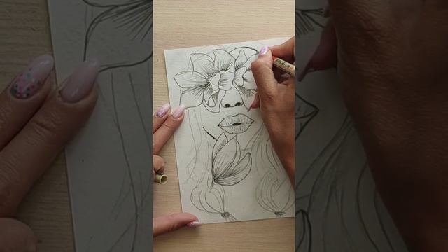 Девушка в цветах смотреть онлайн