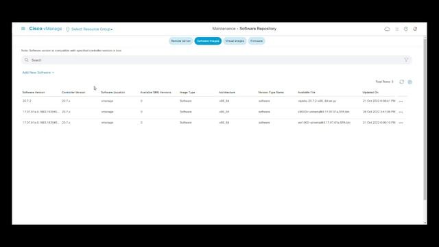 SD-WAN - Upgrade cEdge Devices from vManage GUI смотреть онлайн