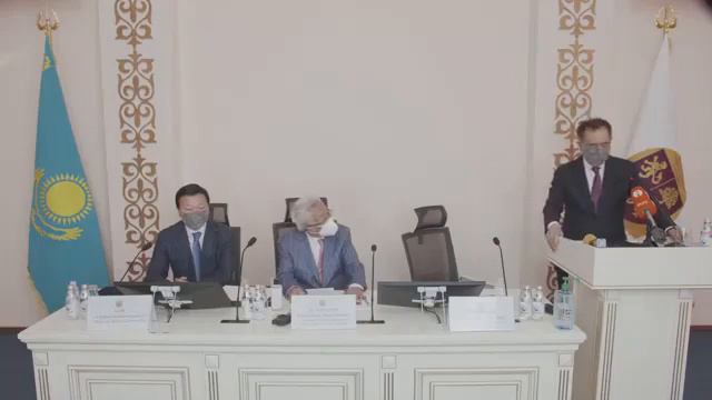 Приветственное слово акима города Алматы Бакытжана Сагинтаева смотреть онлайн