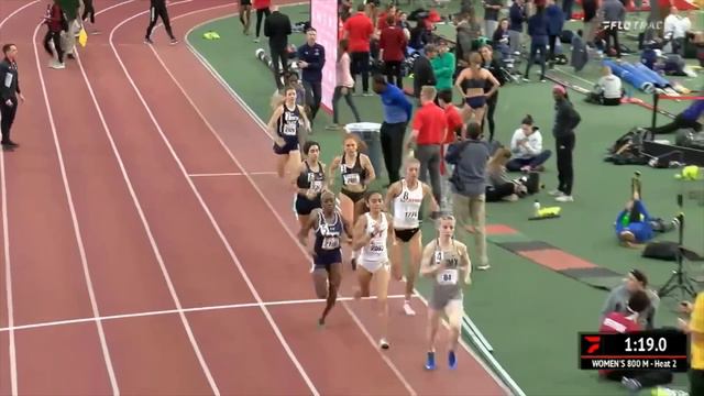 HS Freshman Shocks Collegiate 800m