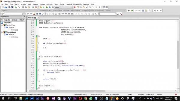 Create a COMPUTER VIRUS in 46 minutes!!! using C/C++