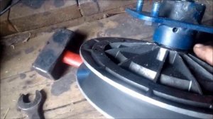 Ремонт вариатора Сафари . мотобуксировщик.