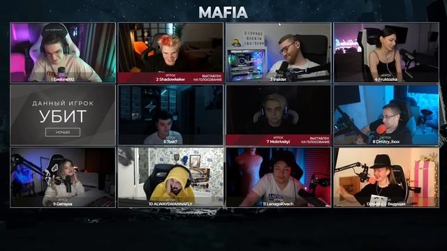 ПОТНАЯ ИГРА В МАФИЮ | ЭВЕЛОН "МАФИЯ" смотреть онлайн