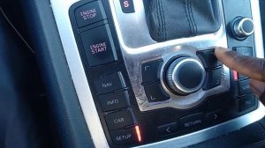 Audi Q7 - How to Set Date & Time