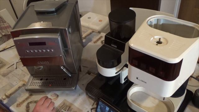 Итальянские винтажные кофеварки и кофемолки GAGGIA смотреть онлайн