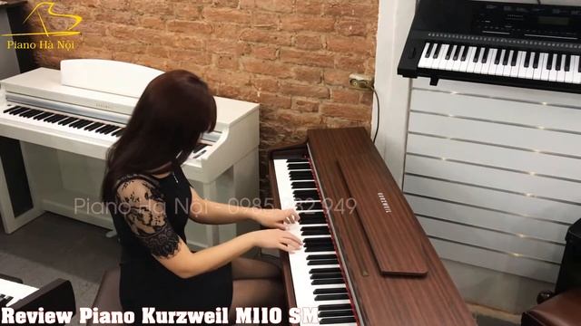 Review Piano Kurzweil M110 SM | Piano Hà Nội смотреть онлайн
