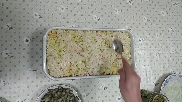 Винегрет уложенный слоями. Salad смотреть онлайн
