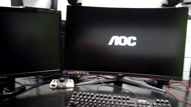 AOC 32 inch Curved Gaming Monitor C32G2 смотреть онлайн