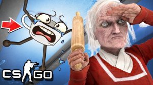 ЗЛАЯ БАБКА ИЩЕТ НАС! ПРЯЧЬСЯ ПОКА ЖИВОЙ! ЗЛАЯ БАБКА VS КРУЖКА КОФЕ - МАНЬЯК CS:GO